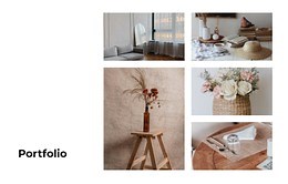 Gallery with designs - CSS Template by Nicepage