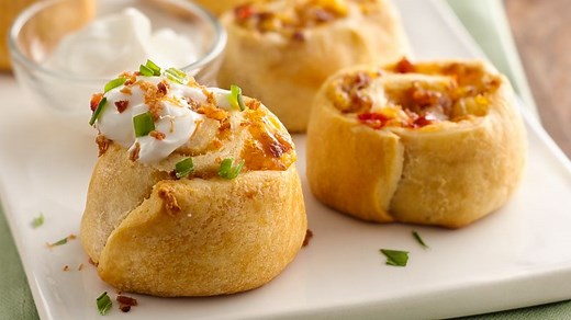 Loaded Potato Pinwheels