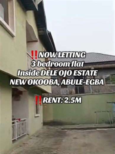 3 Bedroom Flat for Rent at Dele Ojo Estate, Lagos