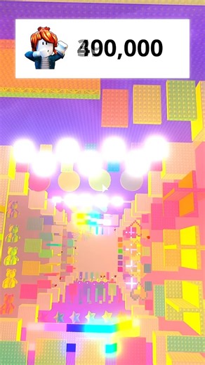 JUMPING OFF for 400,000 subscribers.. 💥💖🥰| #roblox #robloxshorts #shorts#friendship #trending #anime | RealRosa