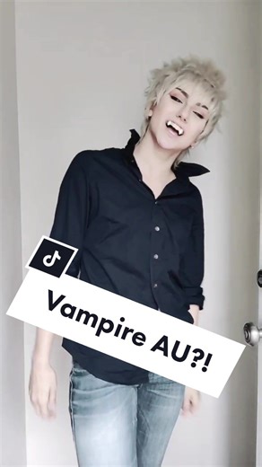 #bakugou awakens as a #vampire -how does he feel?! 😈 #bnhavampireau #mha #vampirebakugou #bnha #bakugoucosplay #bnhaau