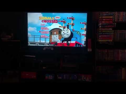 Thomas & friends signals crossed 2014 DVD menu walkthrough