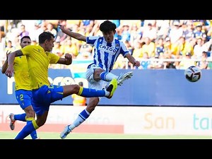 久保建英 開幕戦 ボレーで決めたゴール 2022/8/14 カディス戦 Takefusa Kubo