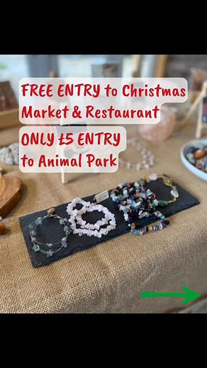 2.8K views · 16 shares |  Christmas Market THIS WEEKEND! ✨ ️ FREE ENTRY to Christmas Market and Restaurant  ONLY £5 ENTRY to the Animal Park per person Food, gifts, festive fun — see you there! ✨ #visitbristol #christmasmarket #christmas #bristol | Chew Valley Animal Park | Facebook