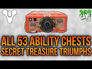 All 53 Kepler Ability Chests Location Guide - Secret Treasure Triumphs - Destiny 2