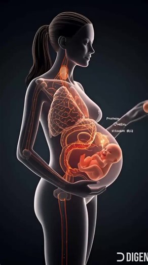 What happens inside the womb when a pregnant woman eats eggs? 🥚🤰 This high-quality 3D educational animation explains how egg nutrients such as high-quality protein, choline, vitamin D, vitamin B12, iron, and essential amino acids travel through the mother’s body and support the baby’s healthy development.