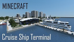 Cruise Ship Terminal (full interior) Minecraft Map