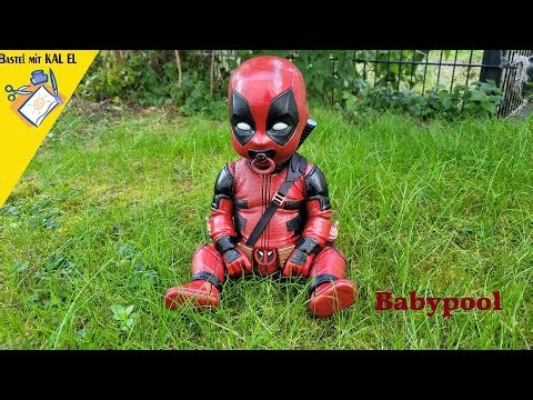 Babypool Deadpool 3D Printed