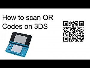 How to scan QR code on 3DS