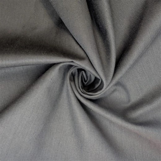 Shadow Gray Wool Cotton Blend Fabric by the Yard X 60" Wide - Etsy