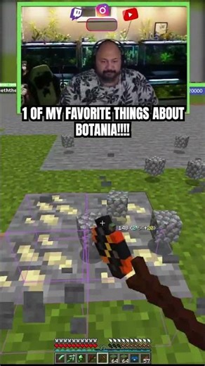 Why you've been seeing a TON of Botania... #clips #shorts #reels #minecraft