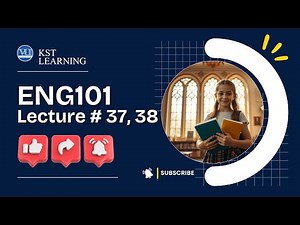 ENG101 Short Lecture 37 & 38 | English Comprehension | ENG101 Short Lectures