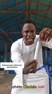 11K views · 375 reactions | Prophète Oladele Joël : Astuces pour retrouver son bonheur | Prophet Oladele Joel | Facebook