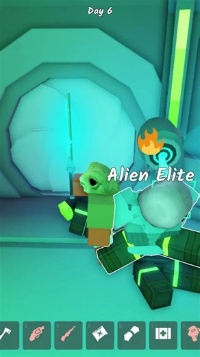 AN ALIEN SPAWN IN MY WORLD?!😱 #roblox #robloxfunny #99nightintheforest#robloxshorts