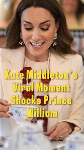 Prince William Left Stunned as Kate Middletonâ€™s Viral Moment Sparks PR Debate