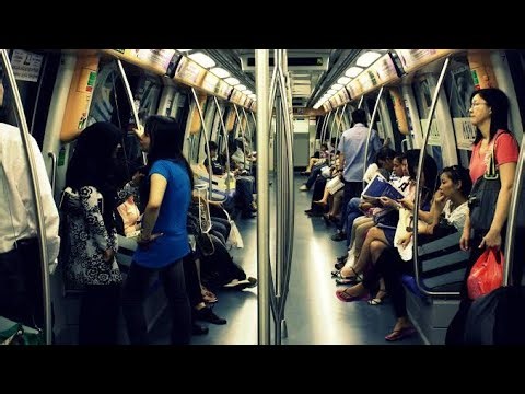 UNDERGROUND MRT Singapore #travel #video #singaporemrt