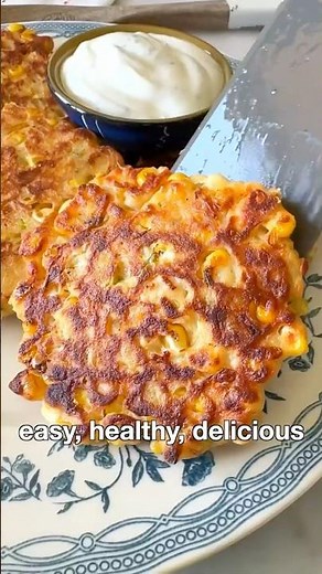 Mediterranean Corn Fritters