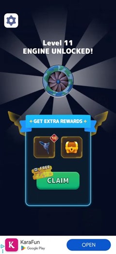 Fly Challenge Level 11 Egine Unlocked