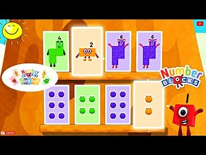 Numberblocks Card Fun - Match the Cards | Number Memory Game | Turn Over Cards (Part 2/4)