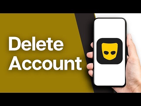 How To Delete Grindr Account | Permanently Delete a Grindr Account (2024)