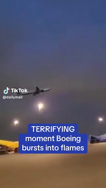 A witness captured the TERRIFYING moment an Air Canada Boeing plane burst into flames during takeoff. Fortunately no crew members or passengers were injured. A company representative says the aircraft will be inspected and repaired before it is used again. 🎥 Media Drum World #plane #boeing #aircanada #toronto #fire #news