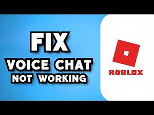 How To Fix Roblox Voice Chat Not Working (2023 Guide)