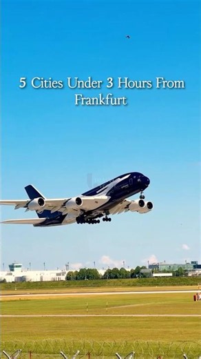 5 European Cities Under 2 Hours From Frankfurt | Cheap Direct Flights & Weekend Getaways #frankfurt