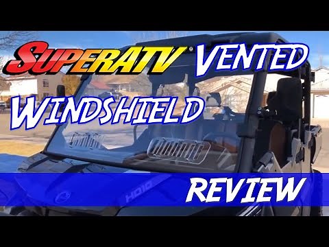 Super ATV Windshield - Can Am Defender Accessories