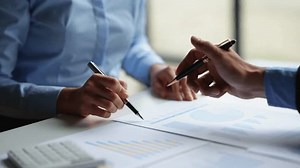 Business Team Analyzing Financial Charts Graphs Stock Footage Video (100% Royalty-free) 3693675417 | Shutterstock