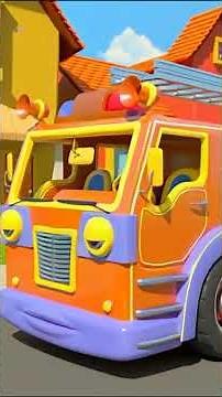 Learn Street Vehicles #shorts #nurseryrhymes #vehiclesongforkids #streetvehicles #carcartoons