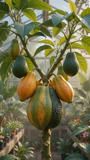 Easy and fast way to propagate Ovacado And Papaya #grow #fruit #diy