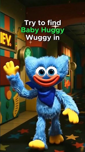 Try to Find Baby Huggy Wuggy in Poppy Playtime 5 🔎
