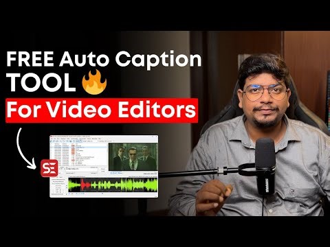 Free Auto-Caption App for Video Editors | No Crack, 100% Legal!