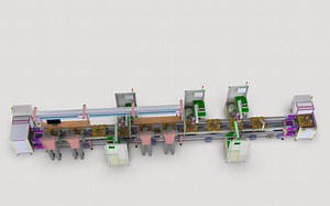Flexible Production Line for Overhead Conveyor Balancing Crane Assembly