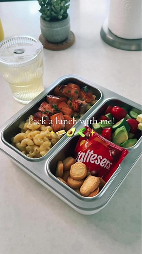 Packing a Healthy Lunch: Air Fry Teriyaki Salmon Bento Meal Prep