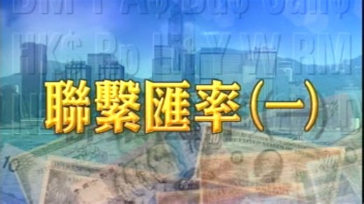 香港DSE經濟科：香港聯係匯率制(The Linked Exchange Rate System)
