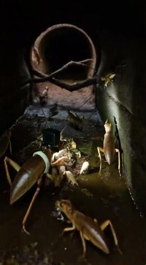 Camel Cricket POV – Inside the Hidden Underground Colony