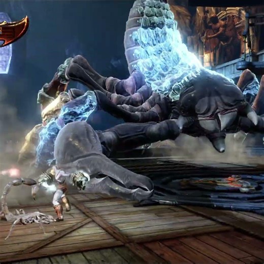 The Giant Scorpion Fight Was Pure Chaos #godofwar #playstationclassics #kratos