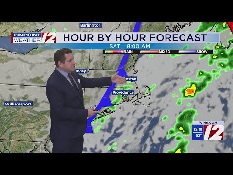 WPRI 12 Weather Forecast 11/7/25: Showers Tonight Into Early Saturday; More Rain Later Sunday