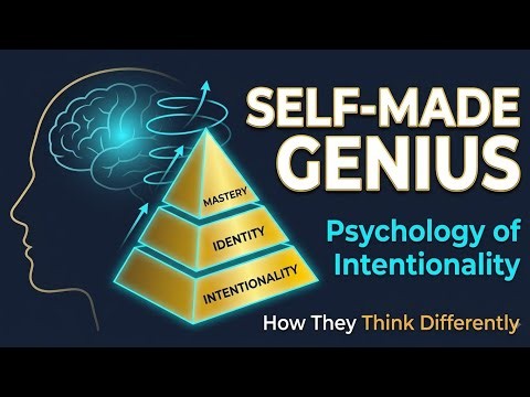 "Why Self-Made Geniuses Think Differently | Psychology of Intentionality"