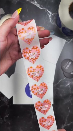 Create Your Own Thank You Stickers #gotprint #sticker #stickers #smallbusiness