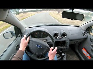 POV 2003 Ford Fiesta MK6 1.3 60 HP manual [4K]