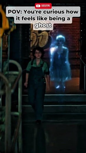 She Became A GHOST For 2 Minutes?! 😱👻 #movie #clips #shorts #ghost #fantasy 👻✨