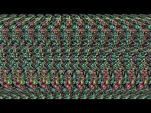 StereoGram Day108 ステレオグラム視力回復108日目 1分で眼が良くなる映像 平行法 Let's see what we can find out.