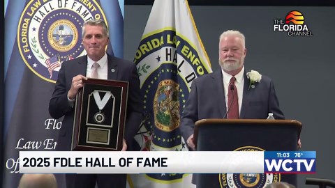 Florida Department of Law Enforcement inducts five former officers into Hall of Fame