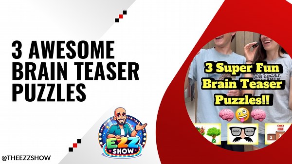 3 Awesome Brain Teaser Puzzles to Test Your Mind