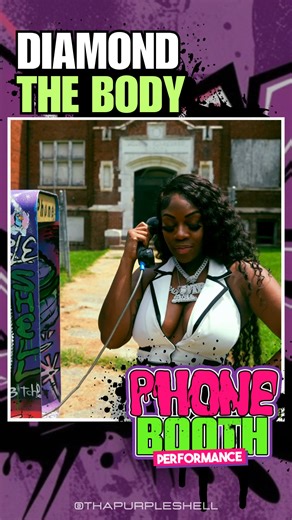 The Phone Booth on Instagram: "@diamondthebodyy picked up 📞 with “In My Pockets” on @thapurpleshell #PhoneBooth 🔥🔥🔥 Out Now! Full Video Available on Youtube 📍"