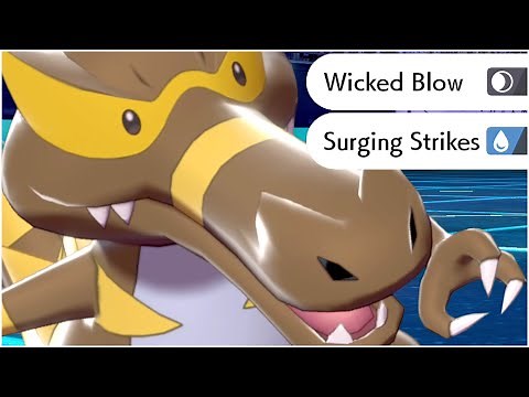 FULL 100% CRITICAL HIT POKEMON MOVES TEAM! - Wicked Blow, Surging Strikes, Frost Breath, Storm Throw