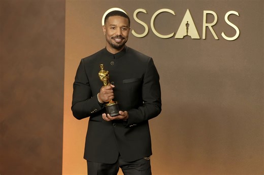 Michael B Jordan wins Oscar for best actor for his performance in Sinners