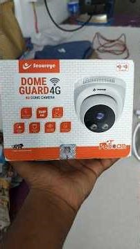 Secureye 4G Dome Camera | Sim Camera | CCTV Installation